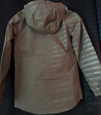 B-WARE DreiMaster Maritim Damen Regenjacke Gr. XS Farbe Schlammoliv