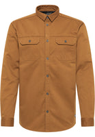 B-WARE DREIMASTER VINTAGE HERREN HEMD Gr. M Farbe Braun