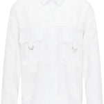 B-WARE USHA BLUE LABEL DAMEN BLUSE Gr.M Farbe Weiss