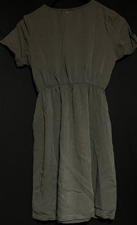 B-WARE DreiMaster Vintage Damen Kleid Gr. S Farbe Oliv