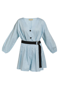 B-WARE MYMO DAMEN OVERALL Gr. XS Farbe Hellblau