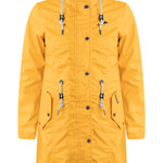 B-WARE SCHMUDDELWEDDA DAMEN MANTEL Gr. S Farbe Sonnengelb