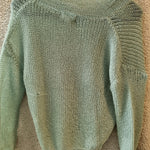 B-WARE USHA DAMEN PULLOVER Gr.XS/S FARBE MINZE