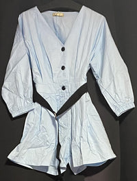 B-WARE MYMO DAMEN OVERALL Gr. XS Farbe Hellblau