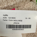 B-WARE MYMO DAMEN MANTEL Gr. XS Farbe Wollweiss