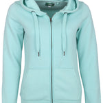 B-WARE MYMO DAMEN SWEATJACKE GR.M FARBE MINZE