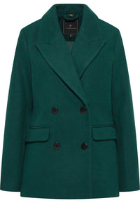 B-WARE DREIMASTER KLASSIK DAMEN ÜBERGANGSJACKE Gr.S Farbe Royalgrün