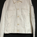 B-WARE DREIMASTER VINTAGE HERREN ÜBERGANGSJACKE Gr. M Farbe Wollweiss