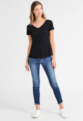 B-WARE DREIMASTER DAMEN T-SHIRT Gr.M Farbe Schwarz