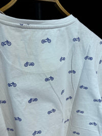 B-WARE PETROL INDUSTRIES HERREN T-SHIRT GR.L FARBE BRIGHT WHITE