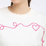 B-WARE MYMO DAMEN SWEATSHIRT GR.XS FARBE WEISS