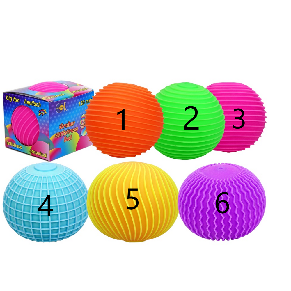 Mega Squishy Bälle Neonfarben - Ø 120mm