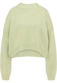 B-WARE MYMO DAMEN SWEATSHIRT Gr.XL/XXL Farbe Moos