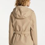 B-WARE DREIMASTER KLASSIK DAMEN REGENJACKE GR.XS FARBE BEIGE