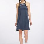 B-WARE MYMO DAMEN KLEID GR.L FARBE MARINE