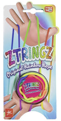 2x Fingertwist Ztringz Fadenspiel Regenbogen Rainbow Rope Finger Twist