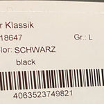 B-WARE DREIMASTER KLASSIK DAMEN ÜBERGANGSMANTEL Gr.L Farbe Schwarz