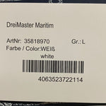 B-WARE DREIMASTER MARITIM DAMEN POLOSHIRT Gr.L Farbe Weiss