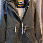 B-WARE SCHMUDDELWEDDA DAMEN PARKA GR.XS FARBE OLIV OUTDOORJACKE