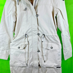 B-WARE DREIMASTER VINTAGE DAMEN PARKA Gr. XS Farbe Creme