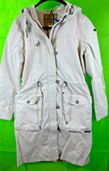 B-WARE DREIMASTER VINTAGE DAMEN PARKA Gr. XS Farbe Creme
