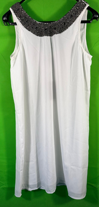 B-WARE DREIMASTER VINTAGE DAMEN KLEID Gr. L Farbe Wollweiss