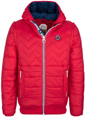 B-WARE DRY LAUNDRY HERREN BLOUSON Gr. XXXL Farbe Rot