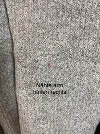 B-WARE FAINA DAMEN PULLOVER Gr. L Farbe Grau Melange
