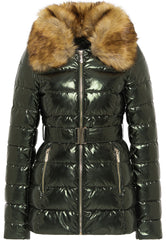 B-WARE FAINA DAMEN JACKE Gr. M Farbe Smaragd