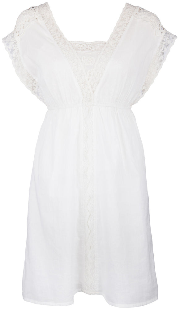 B-WARE DREIMASTER DAMEN KLEID Gr. XL Farbe Wollweiss