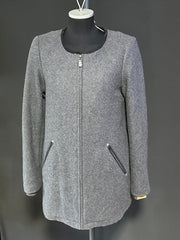 Musterware/Einzelstück DREIMASTER MÄDELS KURZMANTEL GR.S FARBE GRAU MELANGE