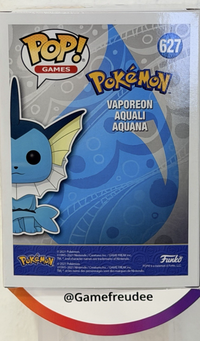 Funko POP - Pokemon - Vaporeon  / Aquali / Aquana  #627