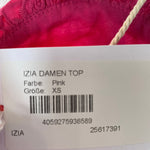 B-WARE IZIA DAMEN TOP Gr. XS Farbe Pink