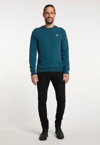 B-WARE SCHMUDDELWEDDA HERREN SWEATPULLOVER GR.M FARBE PETROL