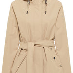 B-WARE DREIMASTER KLASSIK DAMEN REGENJACKE GR.XS FARBE BEIGE
