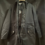 B-WARE USHA BLUE DAMEN PARKA GR.S FARBE SCHWARZ