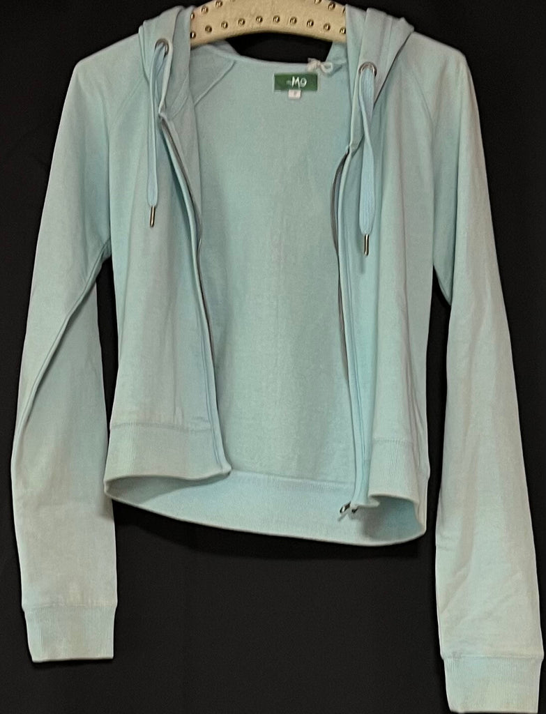 B-WARE MYMO DAMEN SWEAT Gr. S Farbe MINZE
