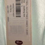 B-WARE PETROL INDUSTRIES DAMEN T-SHIRT Gr.L FARBE SOOTHING SEA