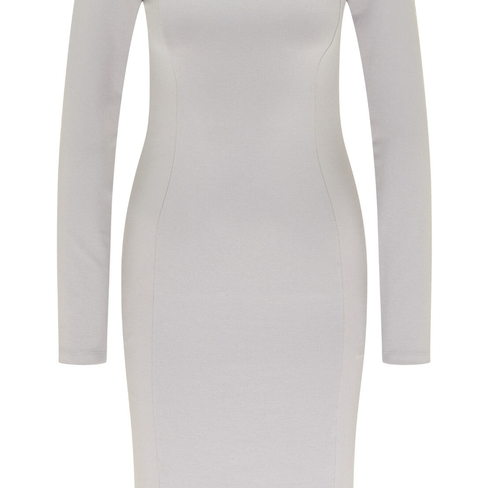 B-WARE FAINA DAMEN KLEID Gr. M Farbe Grau