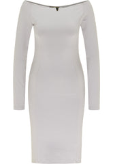 B-WARE FAINA DAMEN KLEID Gr. M Farbe Grau