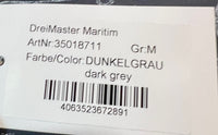 B-WARE DREIMASTER MARITIM DAMEN SCHLUPFJACKE Gr.M Farbe DUNKELGRAU
