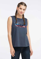 B-WARE MYMO DAMEN TOP GR.M FARBE MARINE