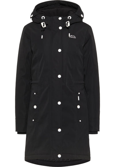 B-WARE ICEBOUND DAMEN WINTERPARKA Gr. M Farbe Schwarz