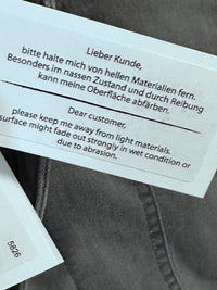 Musterware/Einzelstück DREIMASTER HERREN JACKE GR.M FARBE JEANSGRAU