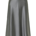 B-WARE DreiMaster Klassik Damen A-Linienrock Gr. XS Farbe Grau Oliv