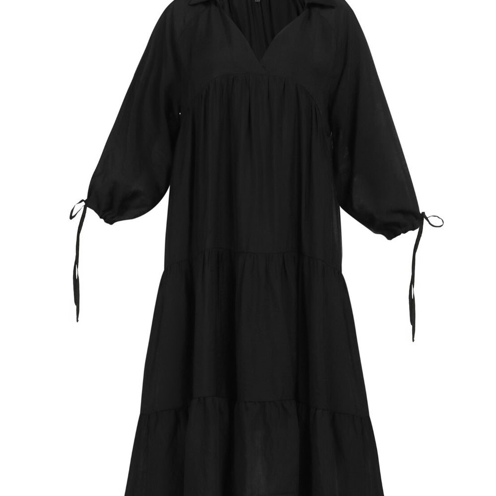 B-WARE DREIMASTER VINTAGE DAMEN KLEID Gr.M Farbe Schwarz