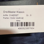 B-WARE DreiMaster Klassik Damen Blusenkleid Gr. S Farbe Marine