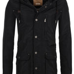 B-WARE DREIMASTER HERREN ANORAK Gr. M Farbe Schwarz