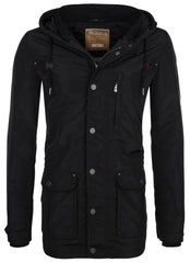 B-WARE DREIMASTER HERREN ANORAK Gr. M Farbe Schwarz