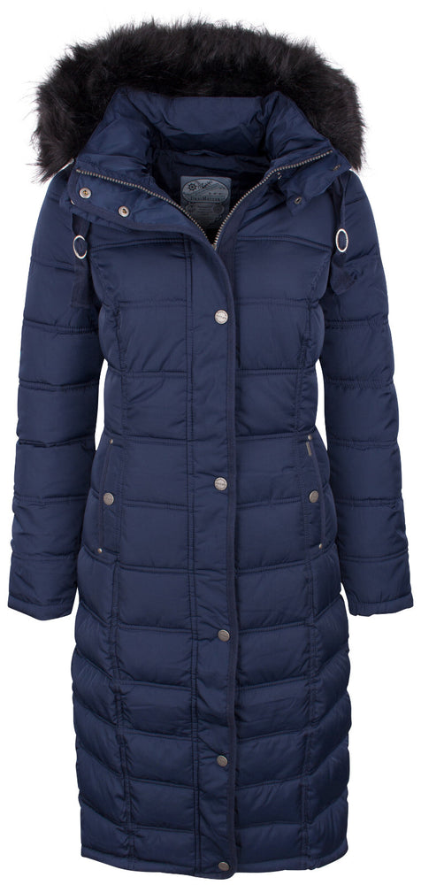 B-WARE DREIMASTER DAMEN MANTEL Gr. L Farbe Marine